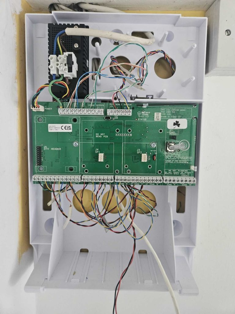 wiring a home alarm