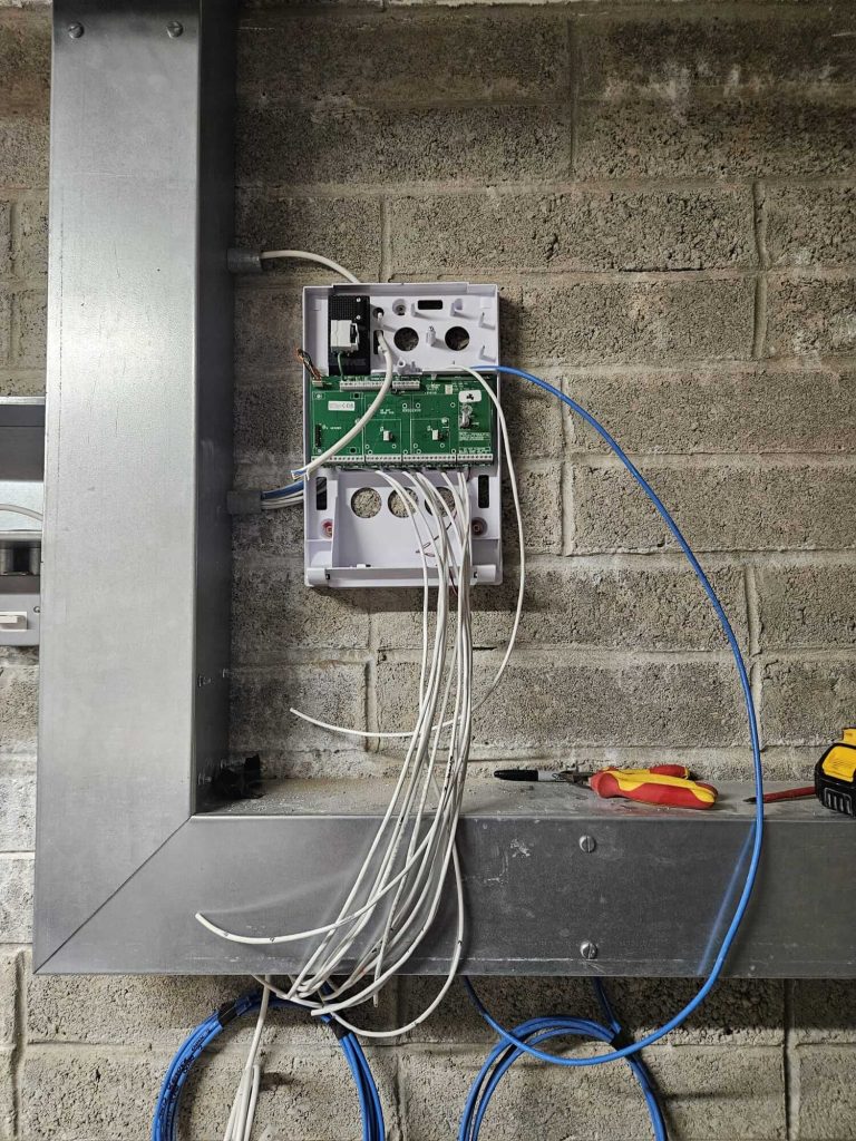 wiring a house alarm