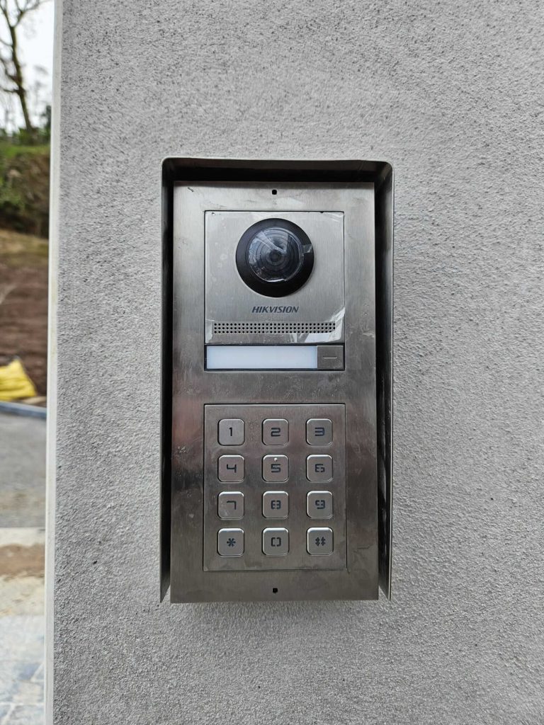 Camera for front gate